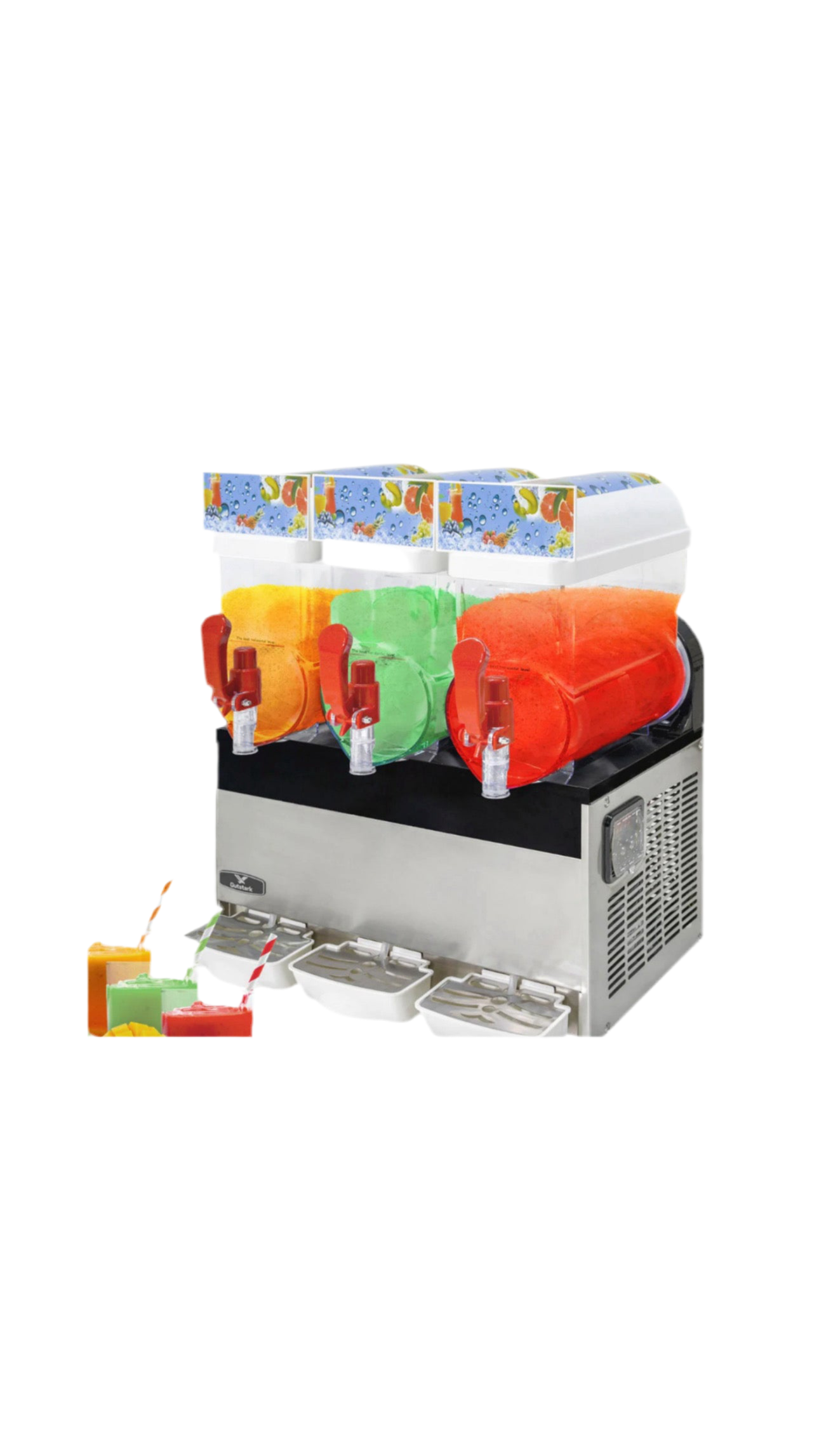 Maquina Para Frappe Smoothies Raspado 45 Litros Industrial