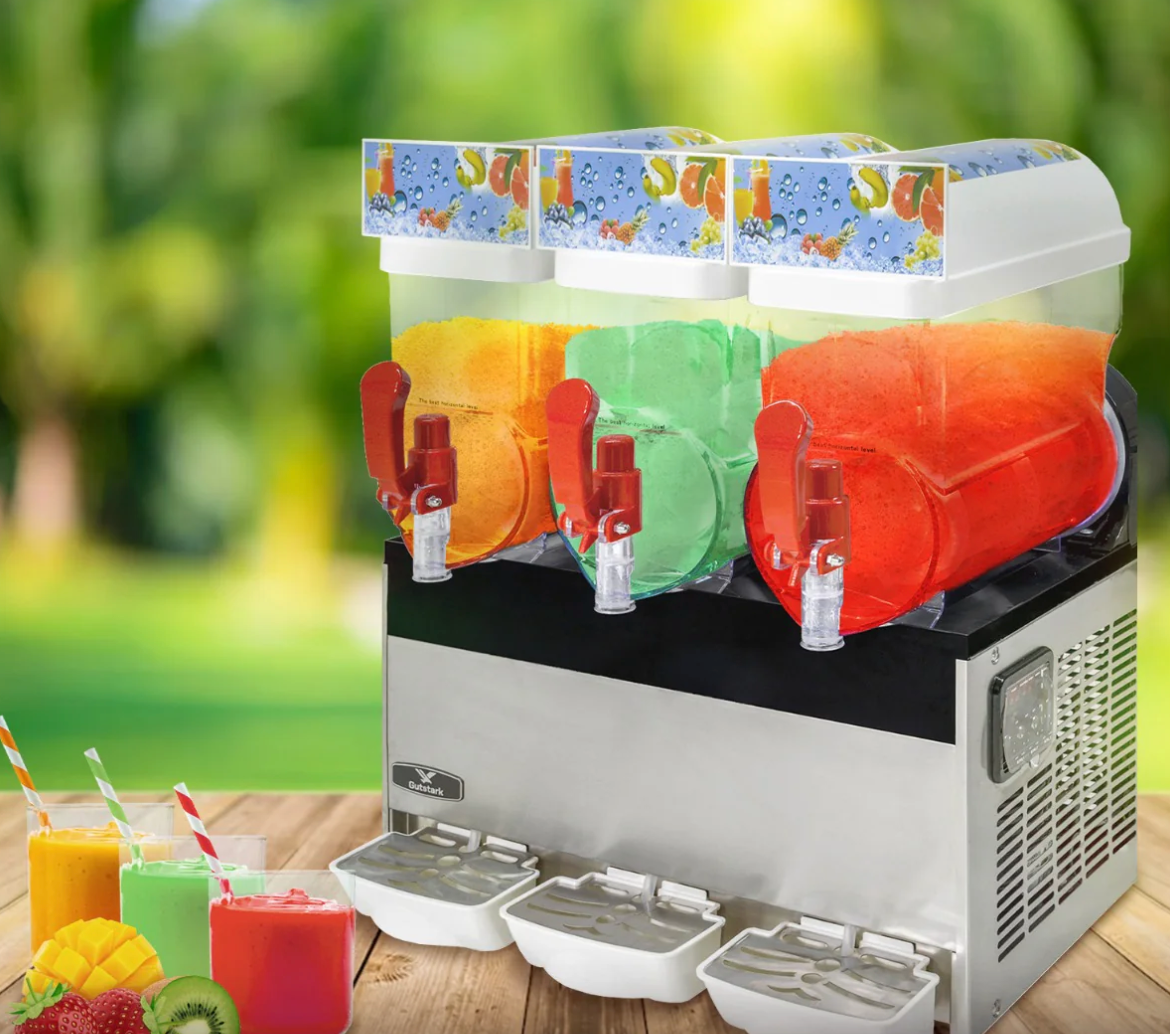 Maquina Para Frappe Smoothies Raspado 45 Litros Industrial