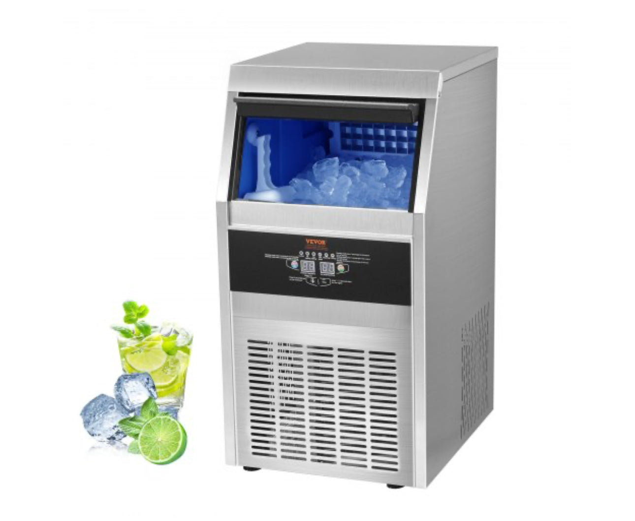Maquina Hielo 80 Kgs De uso comercial