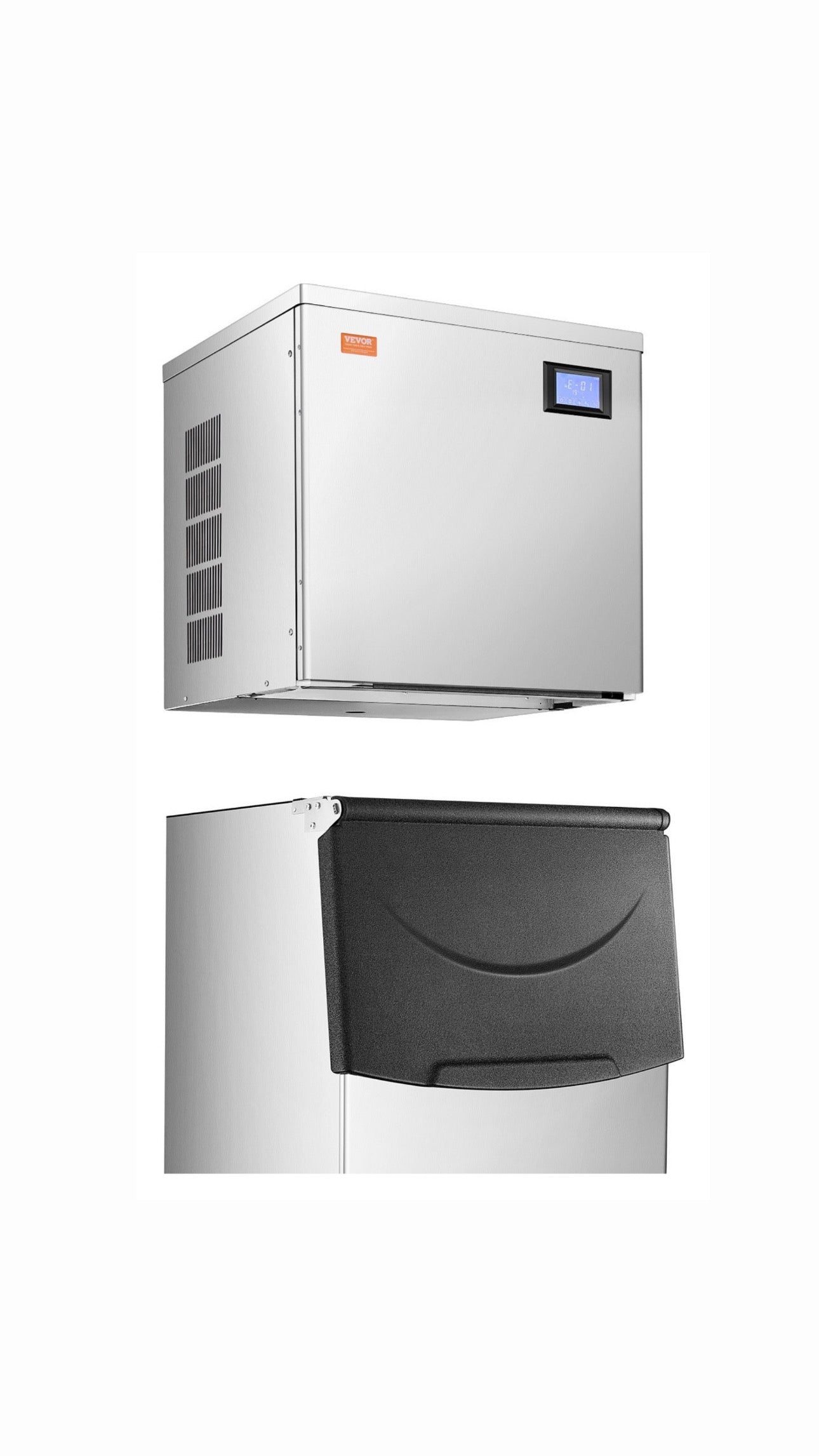 Maquina De Hielo Industrial Comercial 250kg 900w Automática