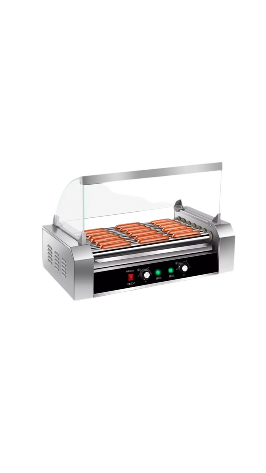 Maquina Parrilla Para Hot Dog Vitrina Comerciales Salchichas