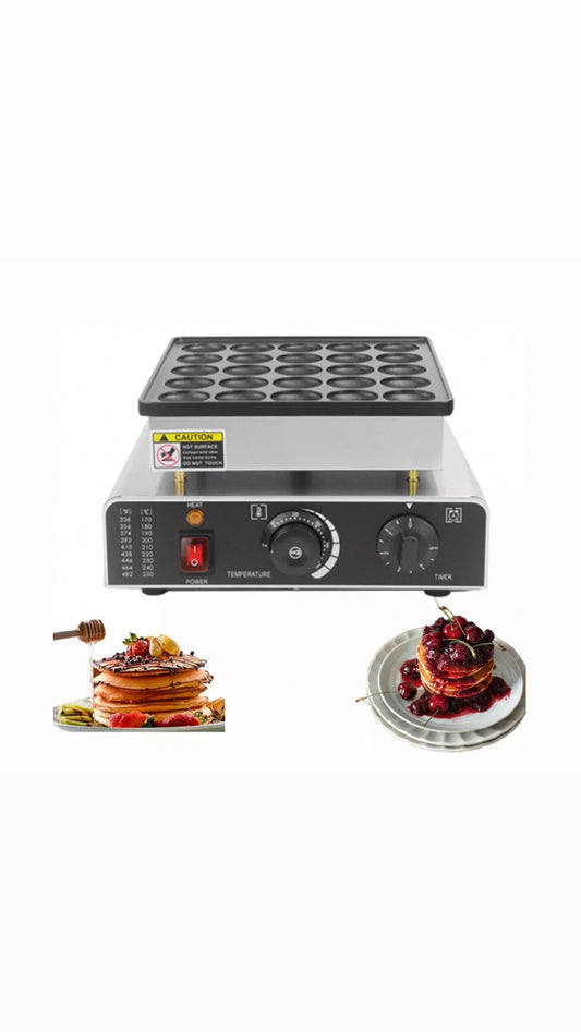 Maquina Electrica Industrial Comercial Mini Hotcakes 25pz